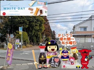 野田パワースポット　少しづつ雲　日中は晴れ予報　サラダ館