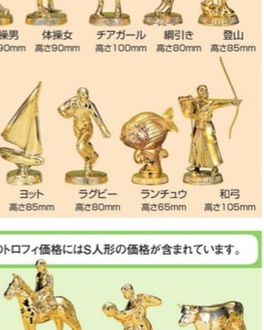 トロフィ、カップ、メダル、楯