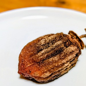 冬のミネラル、干し柿を食す