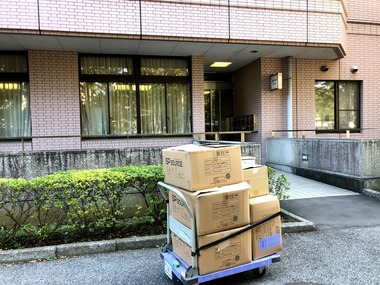 商品の納品業務