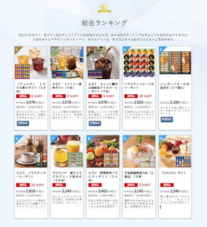 お中元総合ランキング