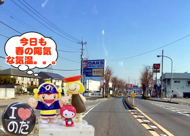春っぽい野田市