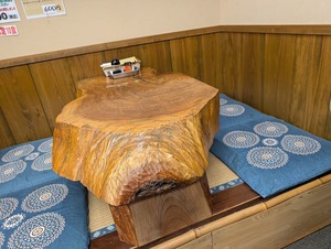 手打ちそば 柏屋の店内・客席