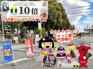 カウントダウン2の野田パワスポ