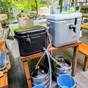 コールマン２型生ビールサーバーデビュー