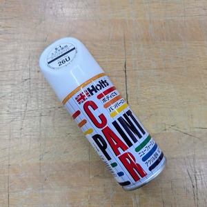 ホルツのスズキ車用ホワイトスプレー塗料を準備