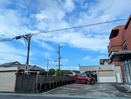 大雨の翌日の青空