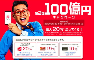 PayPay100億円キャンペーン2