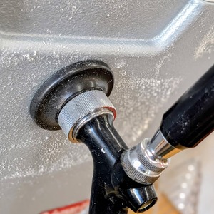 生ビールサーバー注ぎ口設置