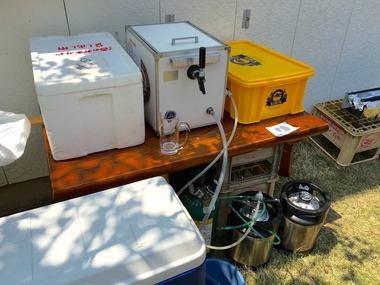 自宅で生ビール