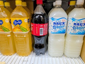 冷やしたお茶・ソフト飲料の配達