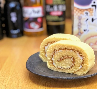 思いっきり変わった醤油ロールケーキ