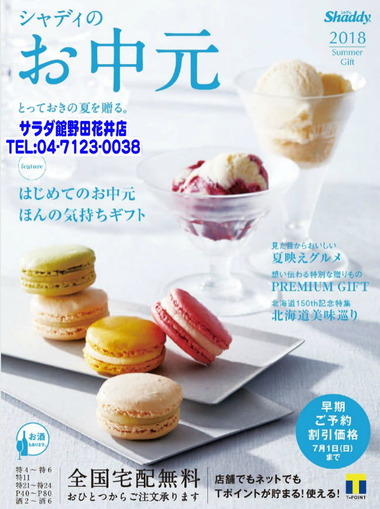 お中元カタログ2018