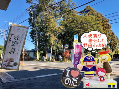 大快晴復活の野田差し