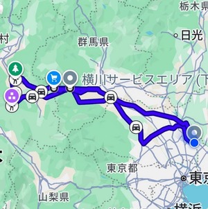 今日のルート図