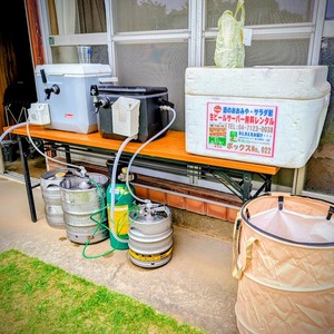 レンタルスペースで生ビール&角ハイボール