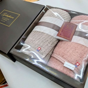 サラダ館で人気な「やさしいタオル」今治製