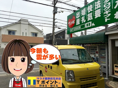 野田市の梅雨空