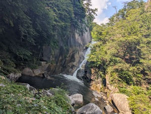 出た!!仙娥滝~に到着