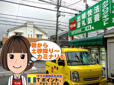 野田市の土砂降り