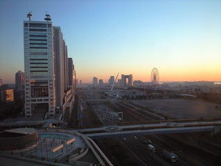 そして朝のお台場の絶景
