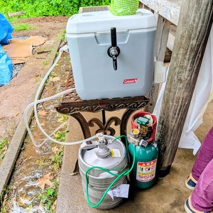 大学でも生ビールサーバー