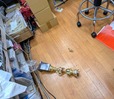 地震｜震度4で、サンプル落下