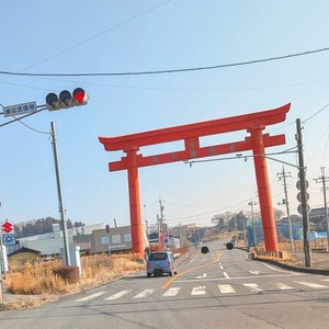 笠間稲荷神社の大鳥居