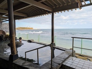 オーシャンビューの露天風呂が最高過ぎる