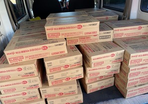 液体ミルクの納入