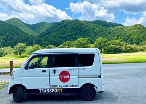 エブリィDA17Vが峠に