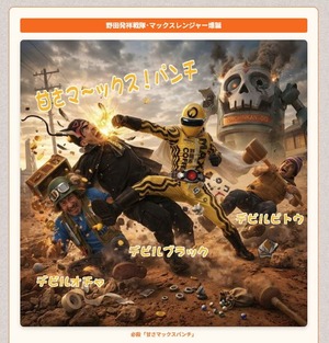 野田発祥戦隊マックスレンジャー
