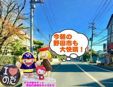 サラダ館キティと野田市の愉快な仲間たち