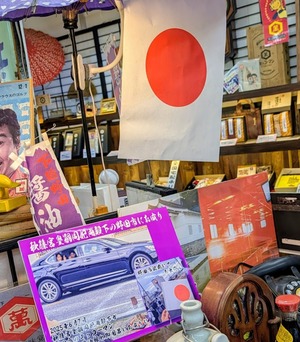 秋篠宮ご夫妻お出迎えの日の丸国旗!