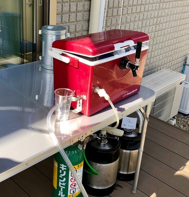 ご自宅新築生ビールサーバーレンタル