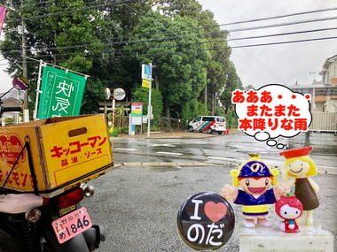 野田市に本降りな雨が20170215