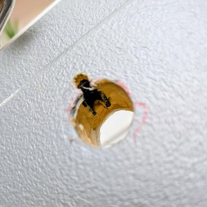 エポキシパテ埋め