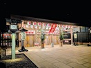 徒歩帰宅途中の桜木神社