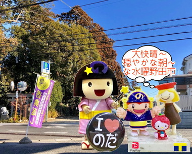 穏やかなな水曜野田市