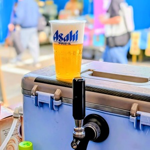 神泡生ビールを飲んでもらおう