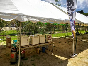 お祭りで生ビールサーバーレンタル