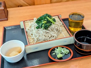 鹿沼名物・にら蕎麦