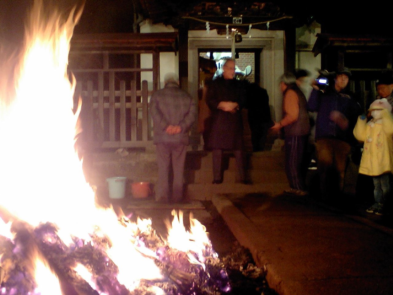 野田市下町の須賀神社の年明けの様子