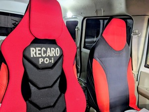 エブリィの運転席だけレカロ-ポイ