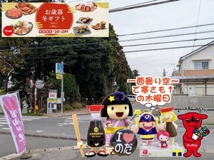 野田パワスポ|一面曇り空