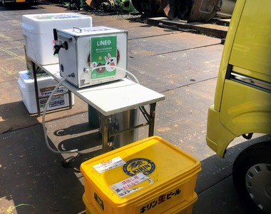 お花見生ビールサーバー