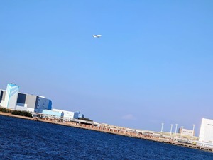 羽田空港が近い東扇島東公園