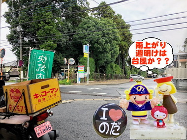 雨上がりの野田市20170215