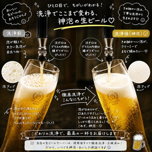 神泡生ビールの違い