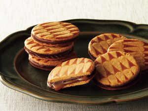 キャラメルサンドクッキー
